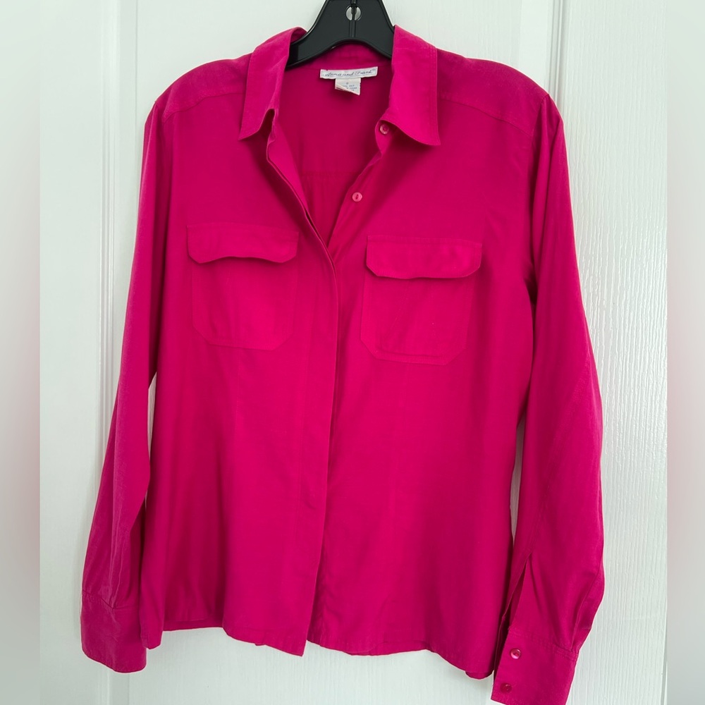 Anna and Frank Pink Shirt